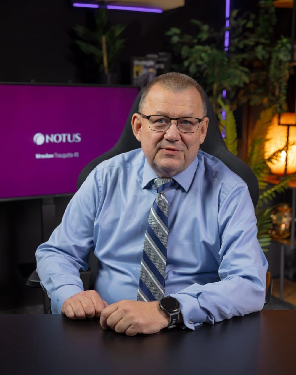 Dariusz Stanek podczas konsultacji